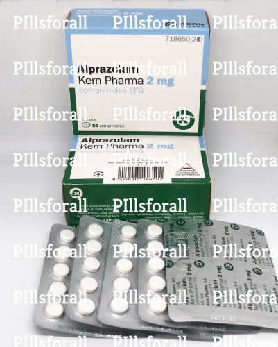 Xanax Alprazolam 2mg Kern Pharma delivery from UK to UK x 100